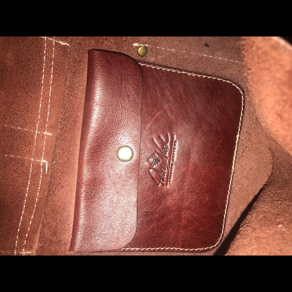 Patricia Nash Saddle leather bag - Picture 6 of 8